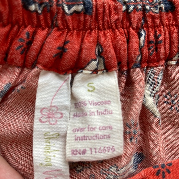 Shrinking Violet Southwestern A-Line Tiered Skirt - Picture 14 of 15